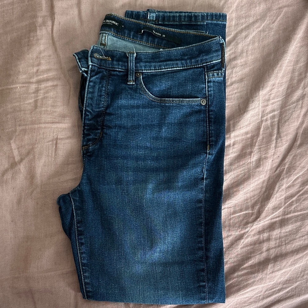 Banana Republic Dark Blue Skinny Jeans